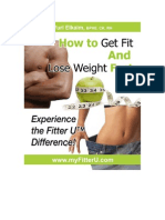 How to Get Fit and Lose Weight Fast