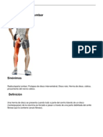 Hernia de Disco Lumbar PDF