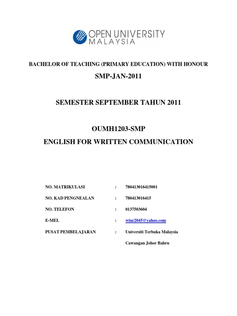 Assignment oum 05 picture