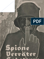 Spione - Verräter - Saboteure Eine Aufklärungsschrift für das Deutsche Volk, Oberkommando derWehrmacht - Nr. 650/51 