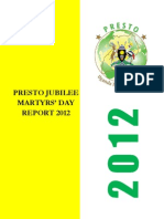 Naava Nabagesera Special Presidential Adviser_PRESTO Jubilee Martyrs Day 2012_Report