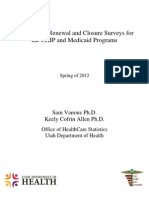 2012 Med CHIP Survey Analysis FINAL