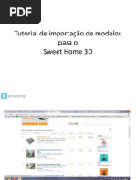 Tutorial de importação_SWEETHOME