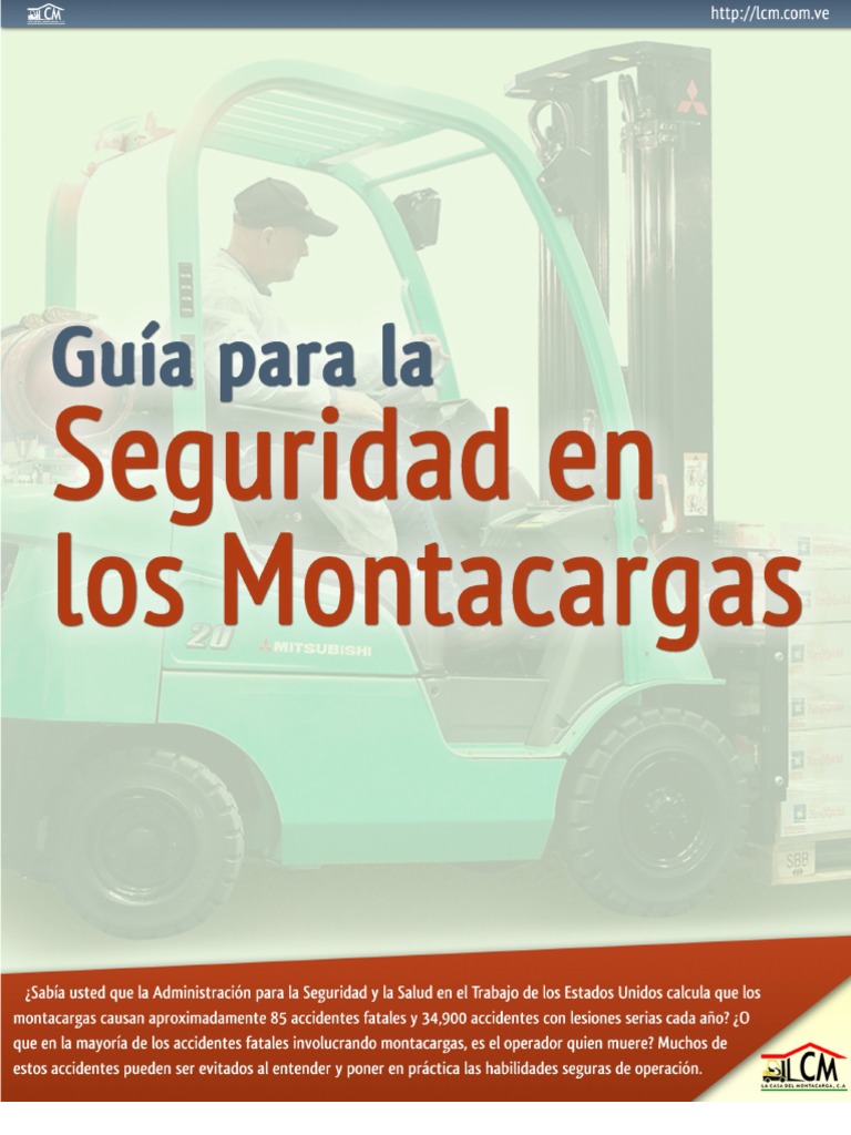 Normas de Seguridad en Montacargas | PDF | Máquina elevadora | Peatonal