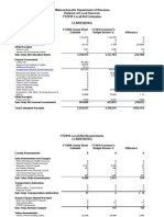 Massachusetts Department of Revenue Division of Local Services FY2010 Local Aid Estimates Clarksburg