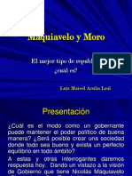Maquiavelo y Moro Clase 4