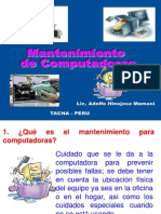 Mantenimiento Del PC