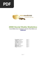 Download Social Media 2008 Statistics by Eric Stegemann SN11481779 doc pdf