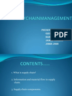 Supplychainmanagement Ppt for Om