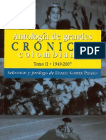 Antología de Grandes Crónicas Colombianas Tomo II 1949 - 2007