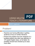 Using Multimedia To Teach Literarture