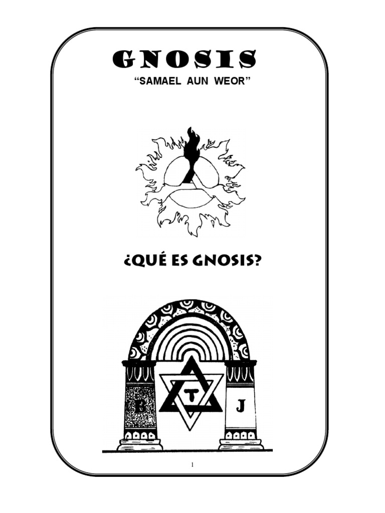 1 Que Es Gnosis | PDF | Conocimiento | Alma