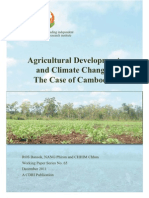 Agricultural Development and Climate Change The Case of Cambodia