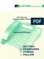 System Admin Course - Samsung DCS