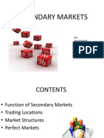 Secondary Markets