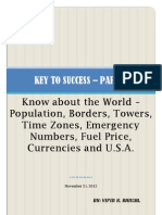 The Key to Success - Part - 6 - World Details and Knowledge about United States (Part II)