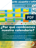 Calendario Académico Curso 2012-13