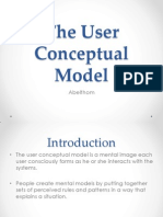 The User Conceptual Model
