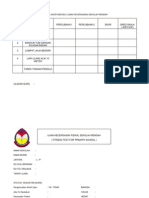 Borang Skor Individu Ujian Kecergasan Sekolah Rendah