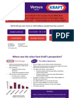 Cadbury Vs Kraft FINAL