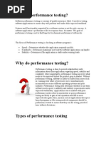 What is Performance Testin1