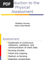 Download Introduction to Physical Assessment by marie SN11487329 doc pdf