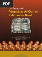 Download Khazanah manuskrip Quran di Kalimantan Barat by aliakbarkaligrafi SN114874262 doc pdf