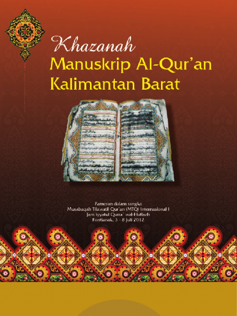 Khazanah Manuskrip Quran Di Kalimantan Barat