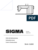 Libro de Instrucciones SIGMA Supermatic 2000