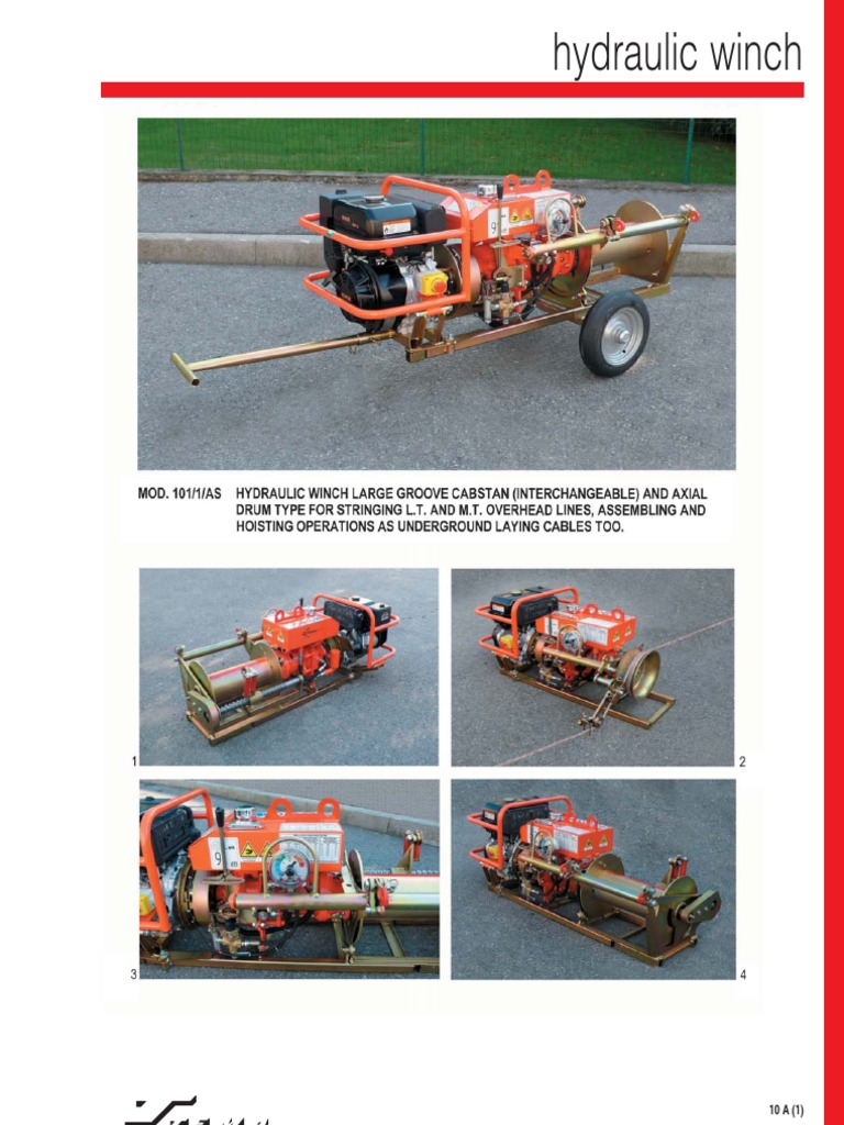 Hydraulic Winch | PDF