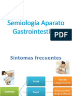 Semiología Aparato Gastrointestinal