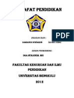 Filsafat Pendidikan