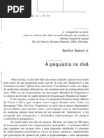 Resenha de "A psiquiatria no divã" por Benilton Bezerra