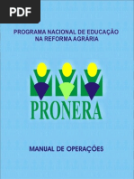 PRONERA Manual de Operacoes