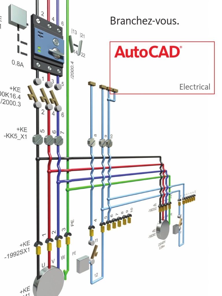 Autocad Electrical Iec Detail Brochure fr0111 PDF | PDF | Interface de ...