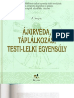 Atreya - Ajurveda, Taplalkozas, Testi-Lelki Egyensuly