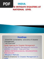 Download Disaster Mitigation Strategies in India by Sunil SN114912032 doc pdf