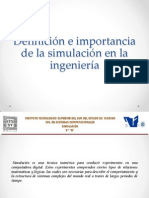 Importancia de La Simulacion en La Isc