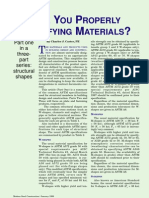 Are You Properly Specifying Materials- Part 1(2)