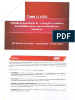 Plano de Ação da Sky para televisão por assinatura