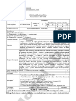 Programa Analitica Filosofie