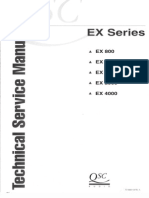 QSC EX-1600 Service Manual