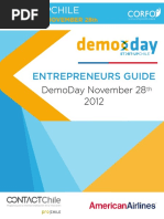 Start-Up Chile Demo Day Brochure