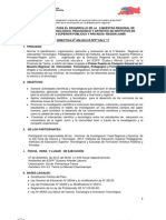 Directiva II Muestra Regional 2012