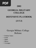 GMC 3-5-3 Defense 1