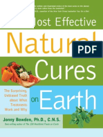 Most Effective Natural Cures On Earth - Jonny Bowden
