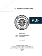 Jurnal Jembatan Wheatstone