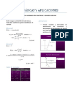 Derivadas Basicas y Aplicaciones