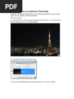 Noite Estrelada Em Ambiente Photoshop