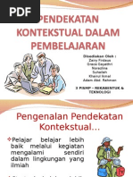 Download Pendekatan Kontekstual Dalam Pembelajaran by Ali Mohd SN11498848 doc pdf